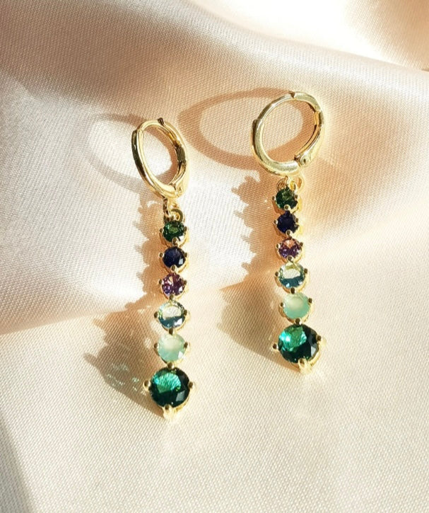 Love drop earrings