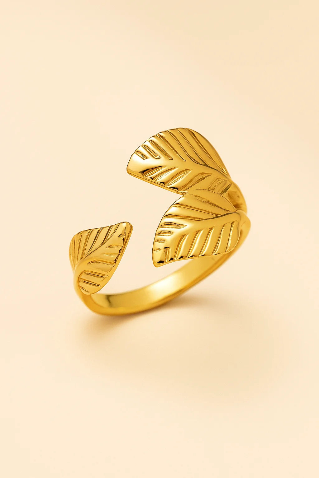 Double leaf ring