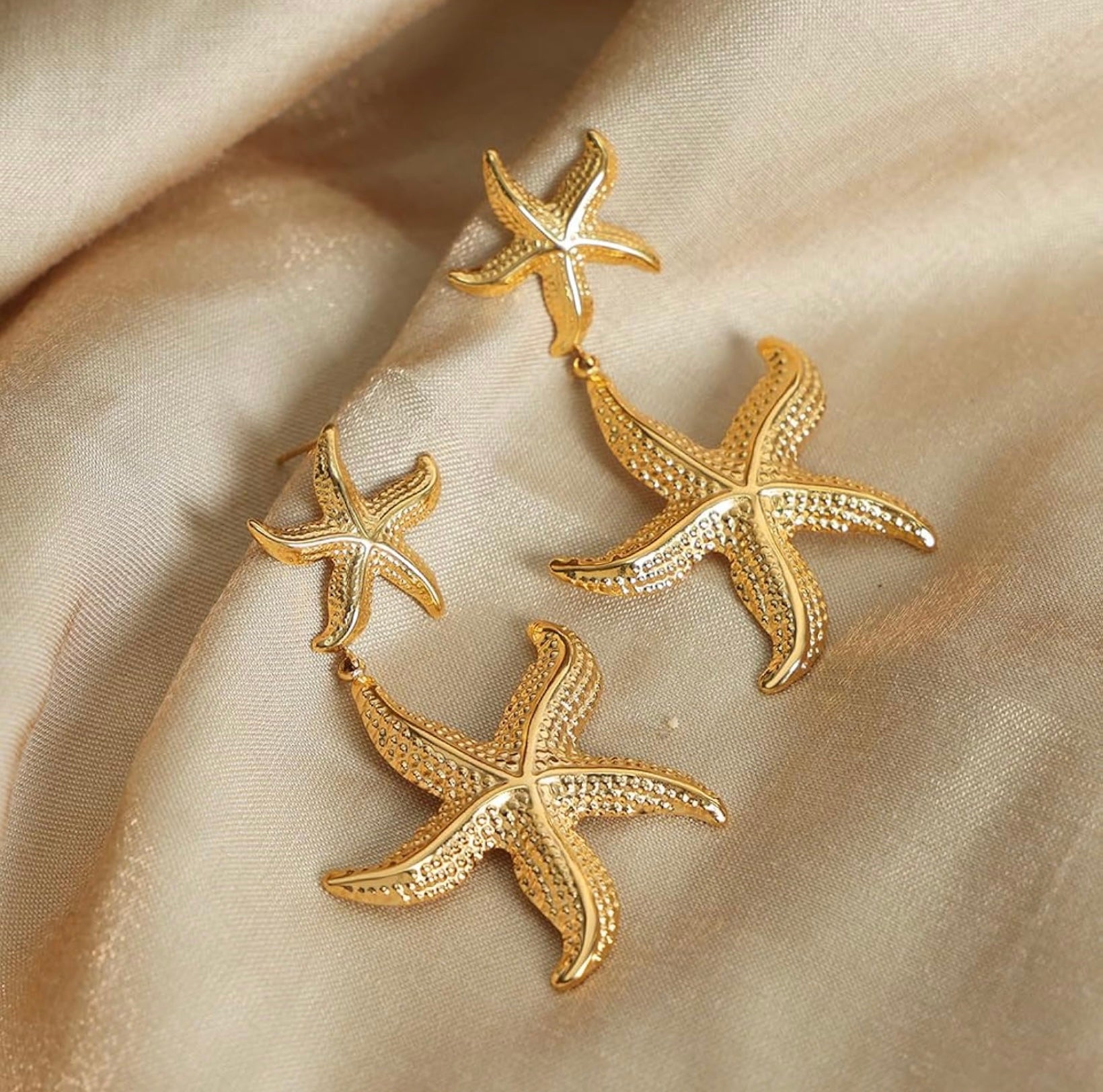 The starfish earrings