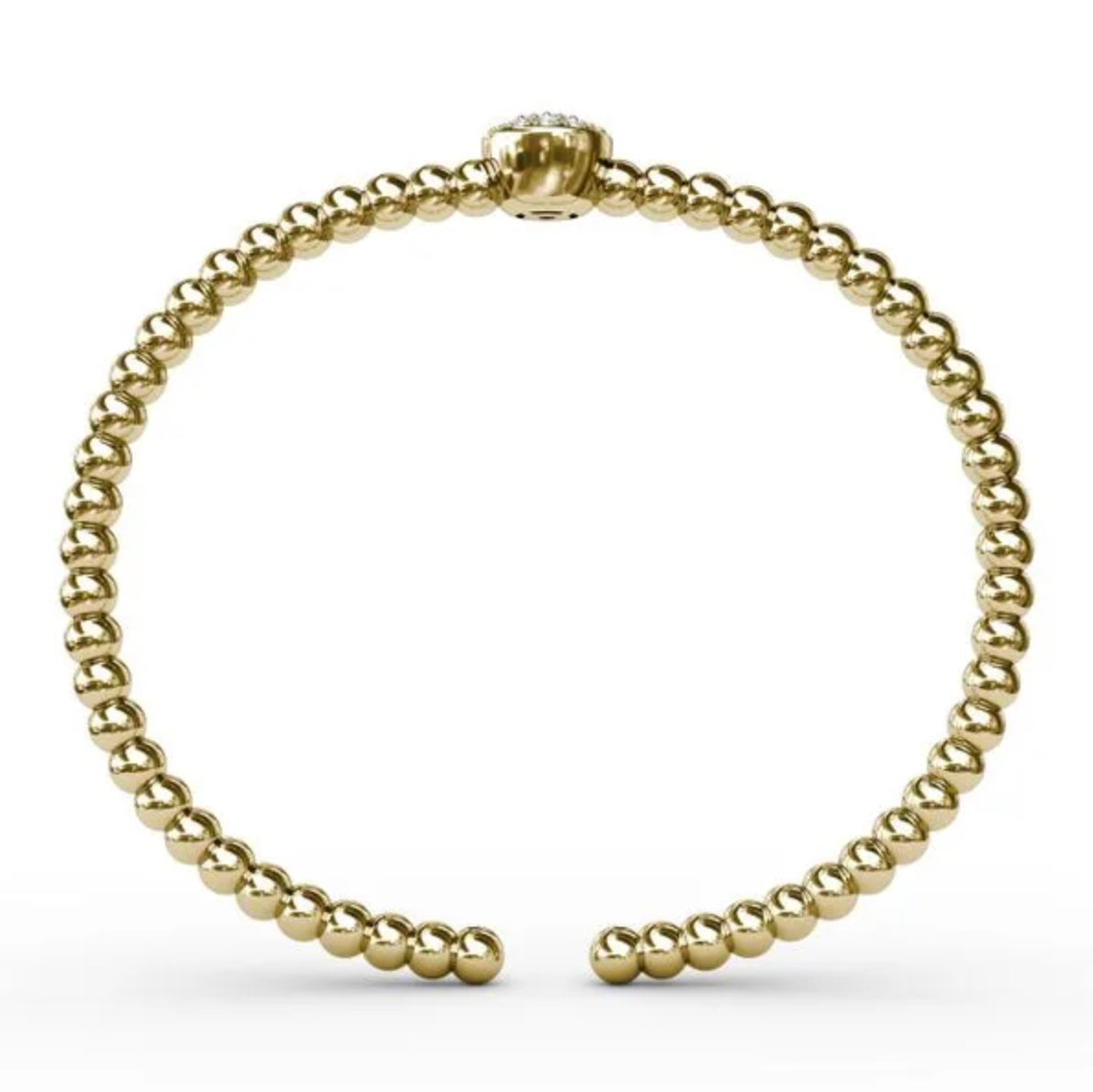 Bold beaded bangle