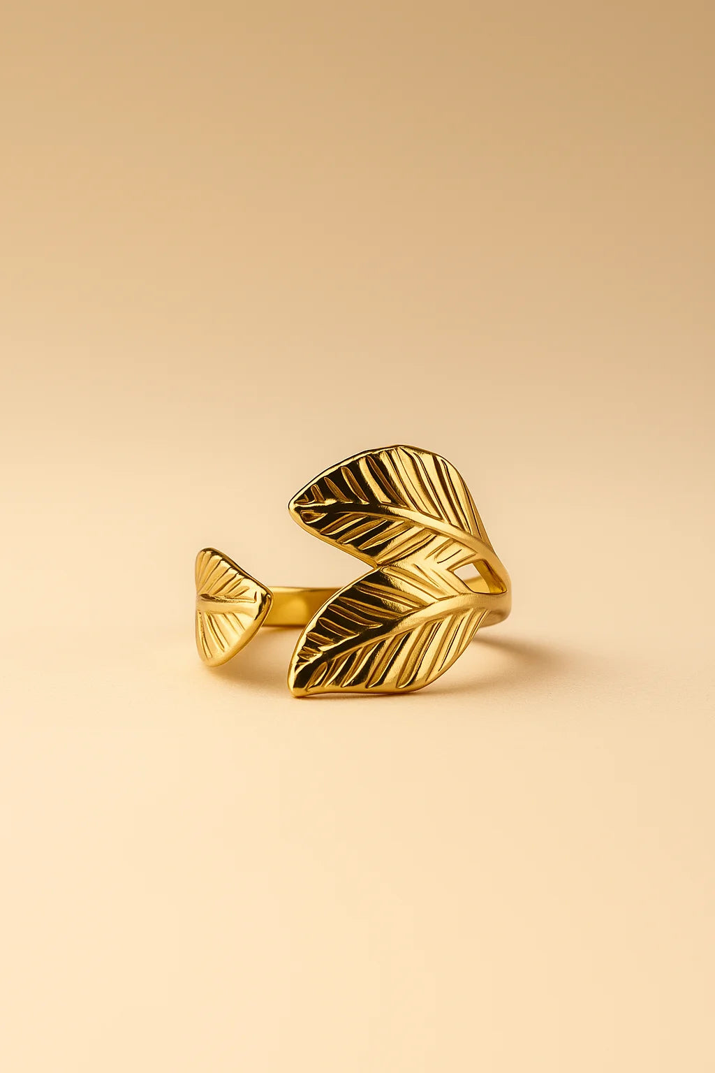 Double leaf ring