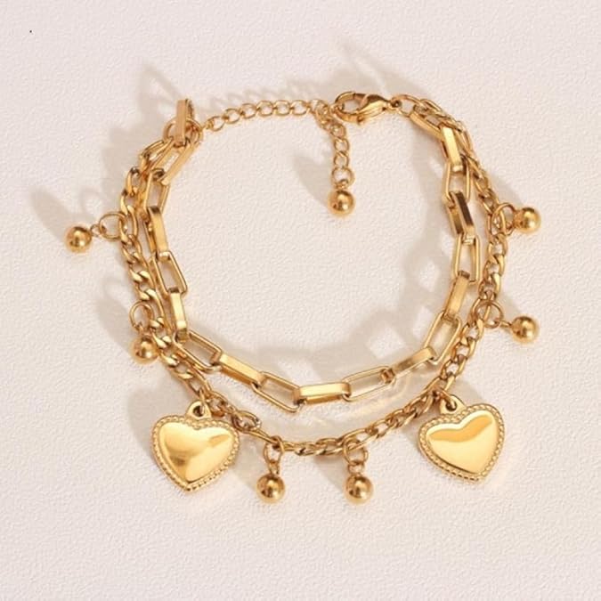 Heart on my sleeve bracelet