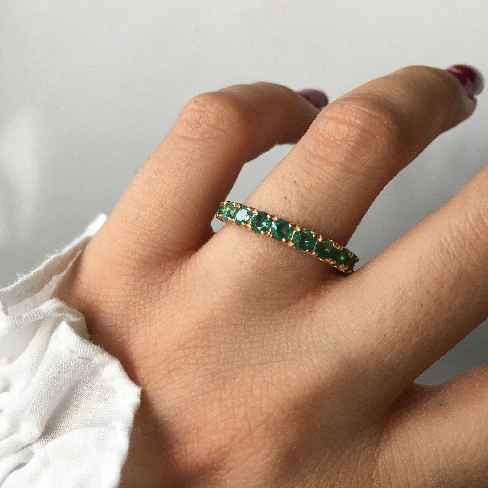 The ring band (green)