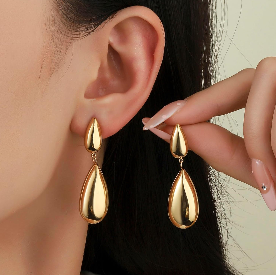 Ocean- drop earrings