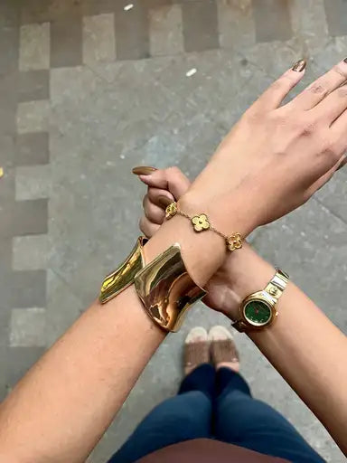 Viral Gold Cuff