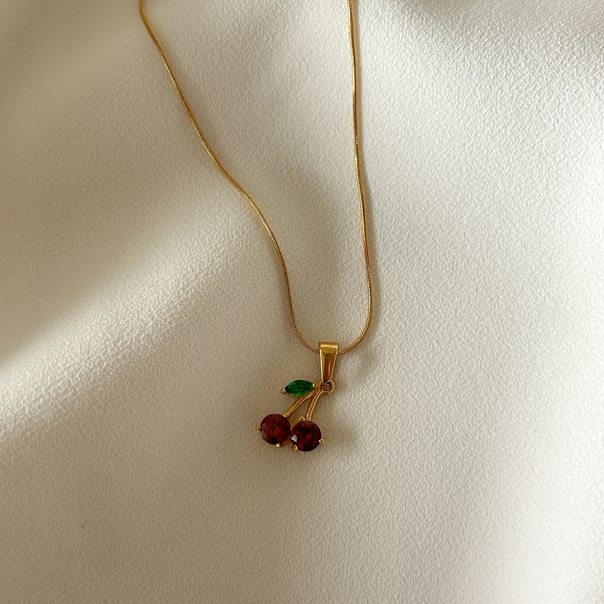 The cherry bomb necklace