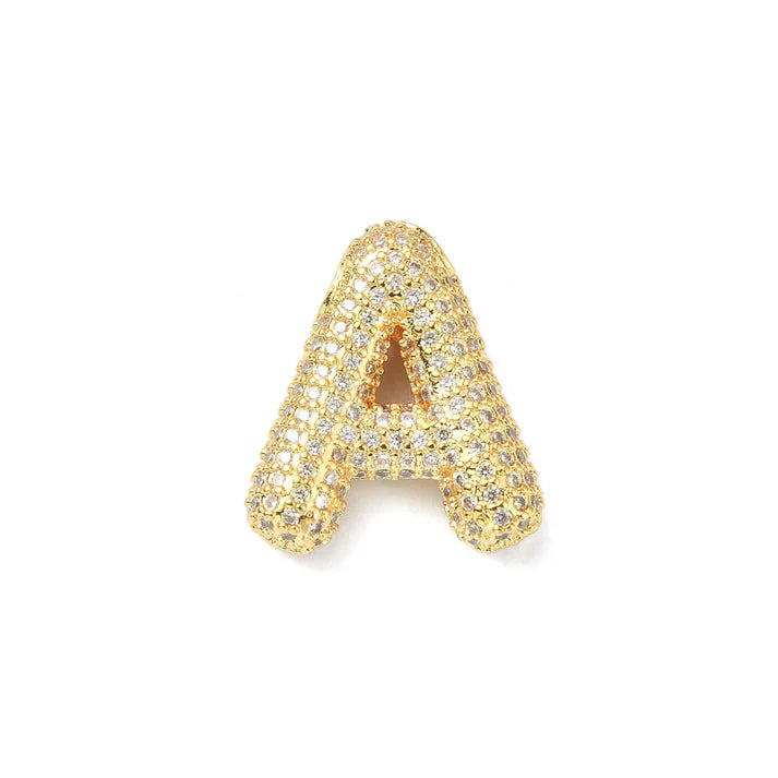 Letter charm necklace