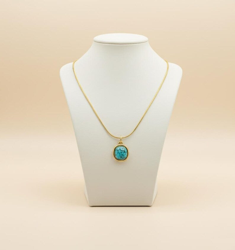 The turquoise pendant