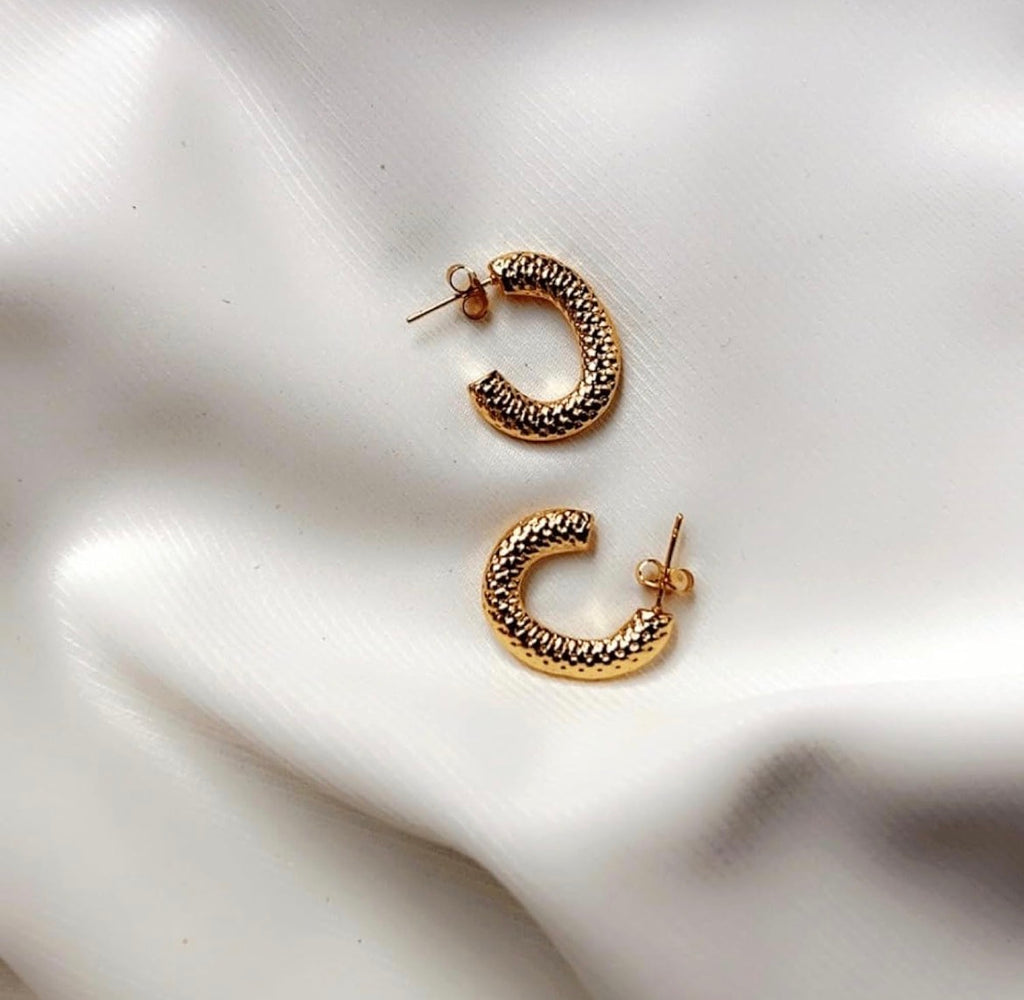 The right swipe earrings