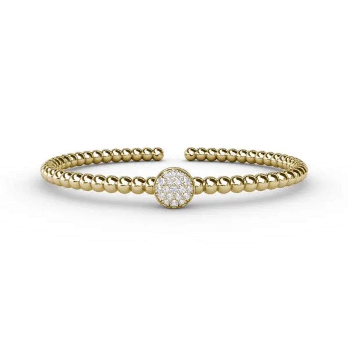 Bold beaded bangle