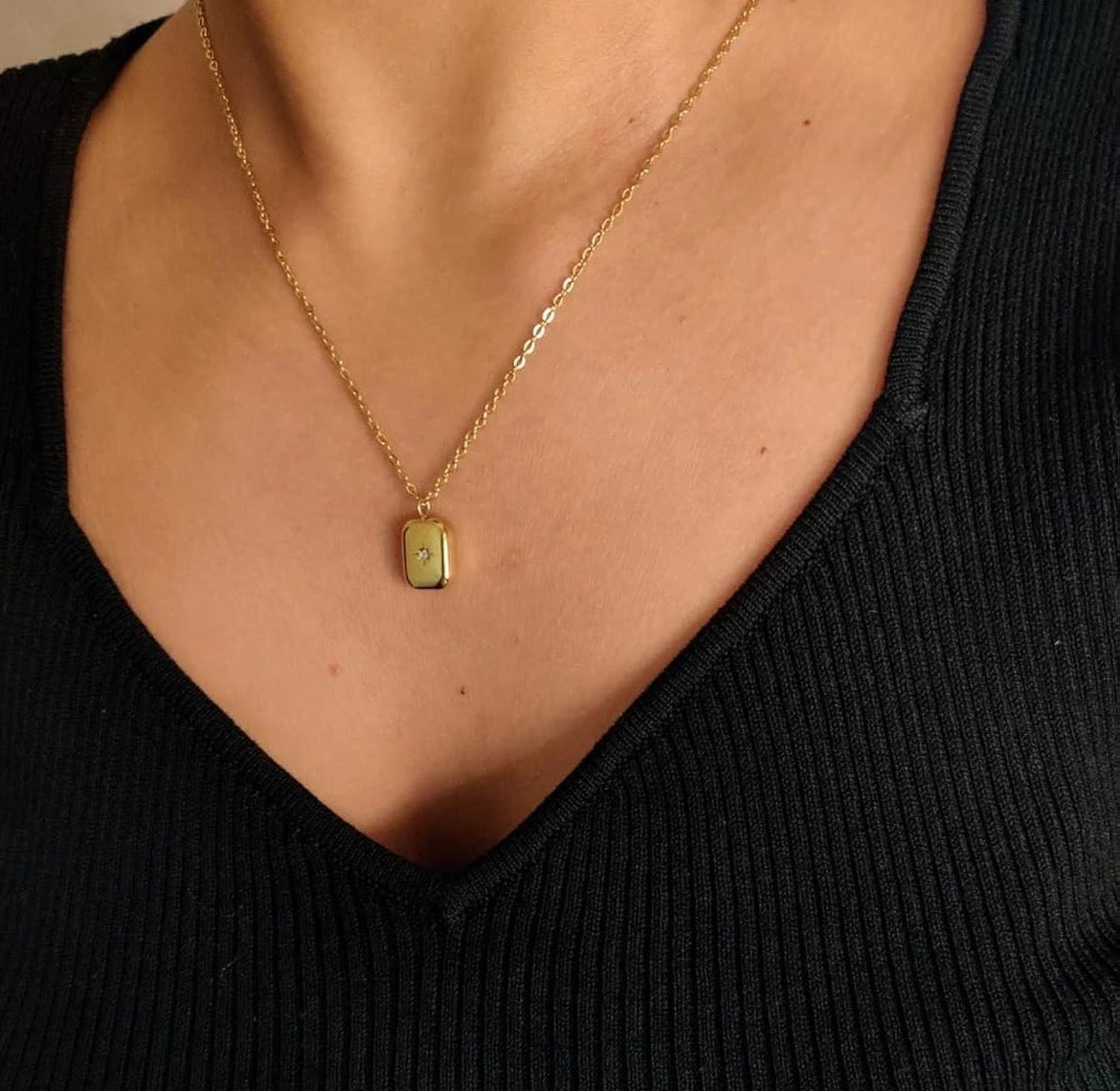 Lucky star charm pendant