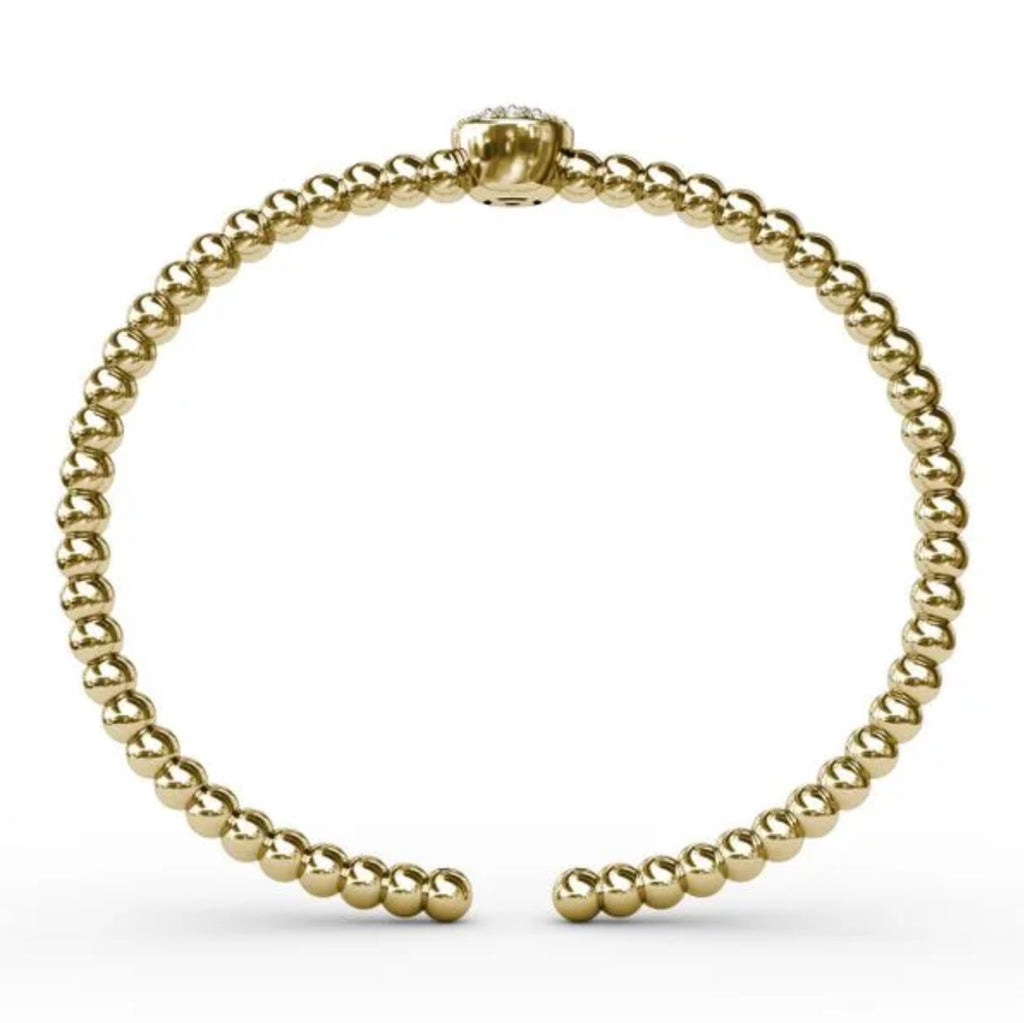Bold beaded bangle