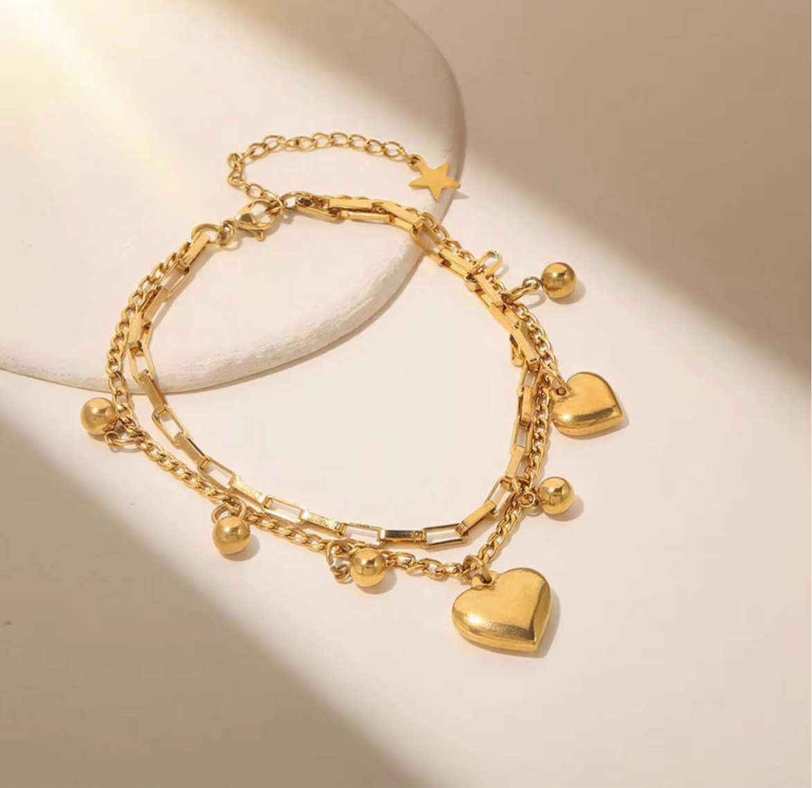 The mini heart bracelet