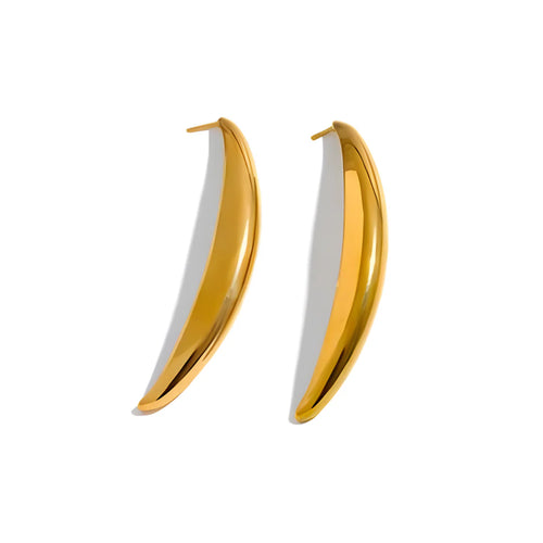 Banana earrings