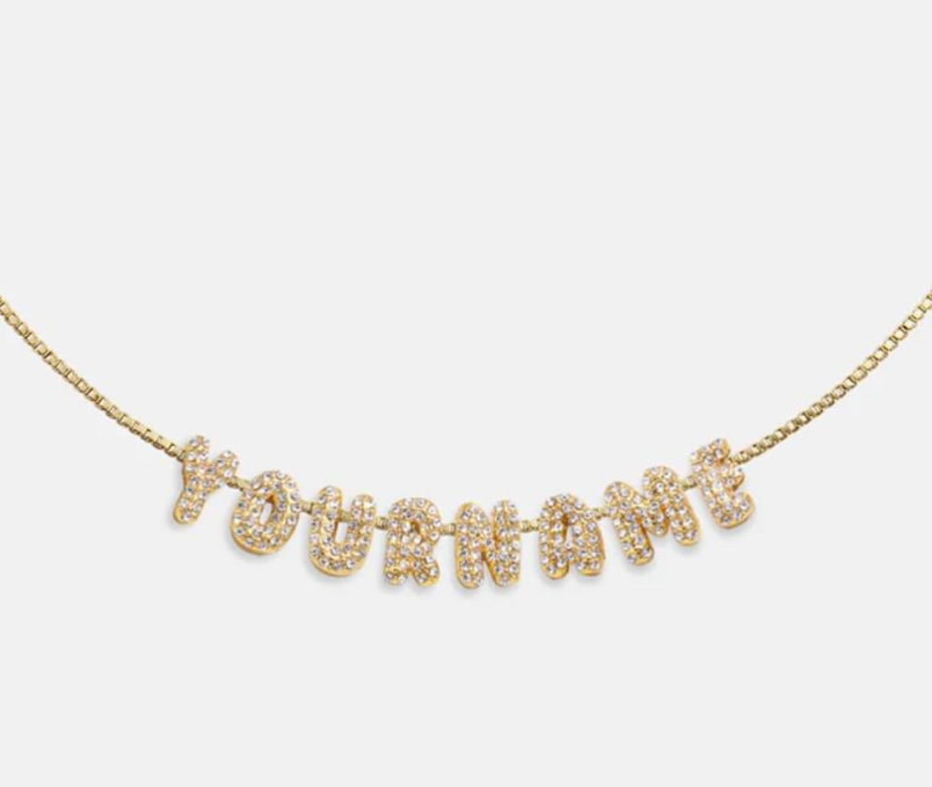 Your name necklace