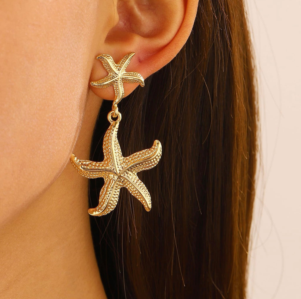 The starfish earrings