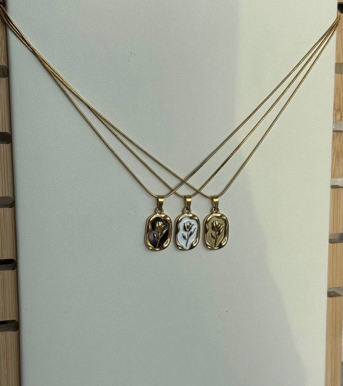 The rose heart pendant