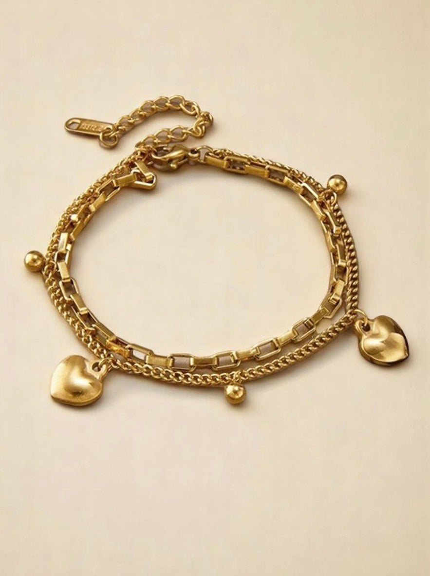 The mini heart bracelet