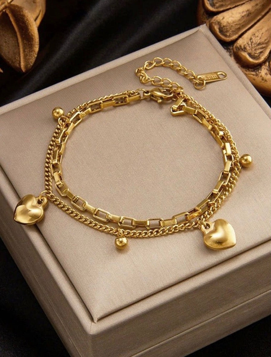 The mini heart bracelet