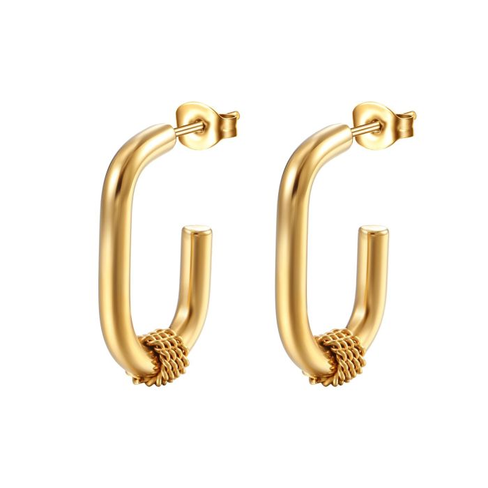 The ‘everyday’ hoops- 18K gold plated