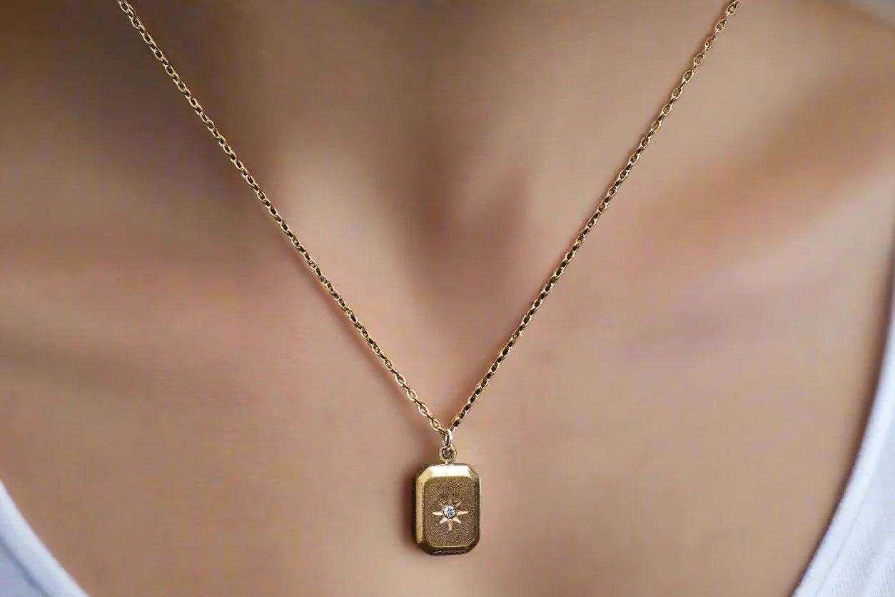 Lucky star charm pendant