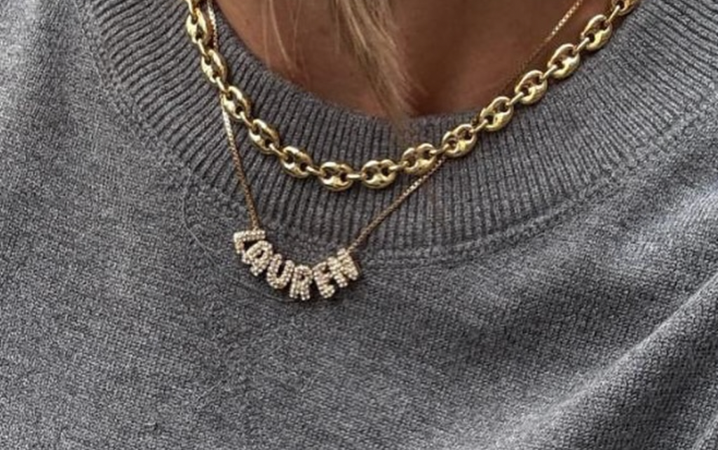 Your name necklace