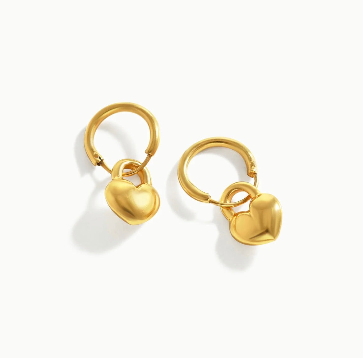 Lock n love earrings