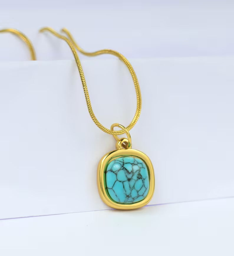 The turquoise pendant