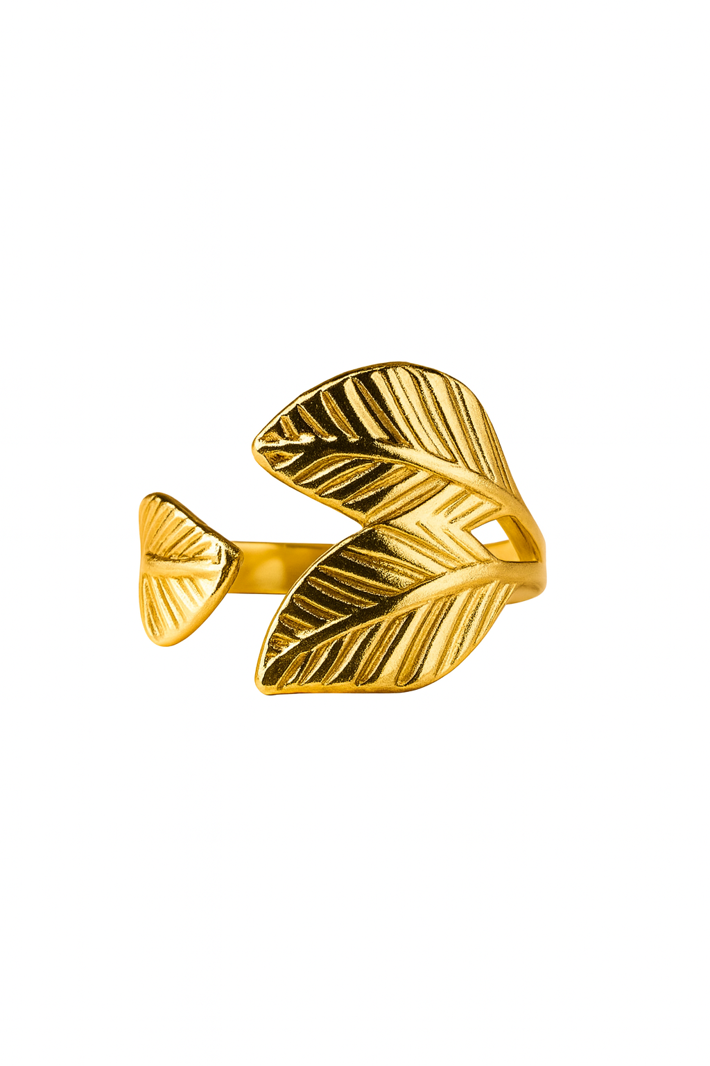 Double leaf ring