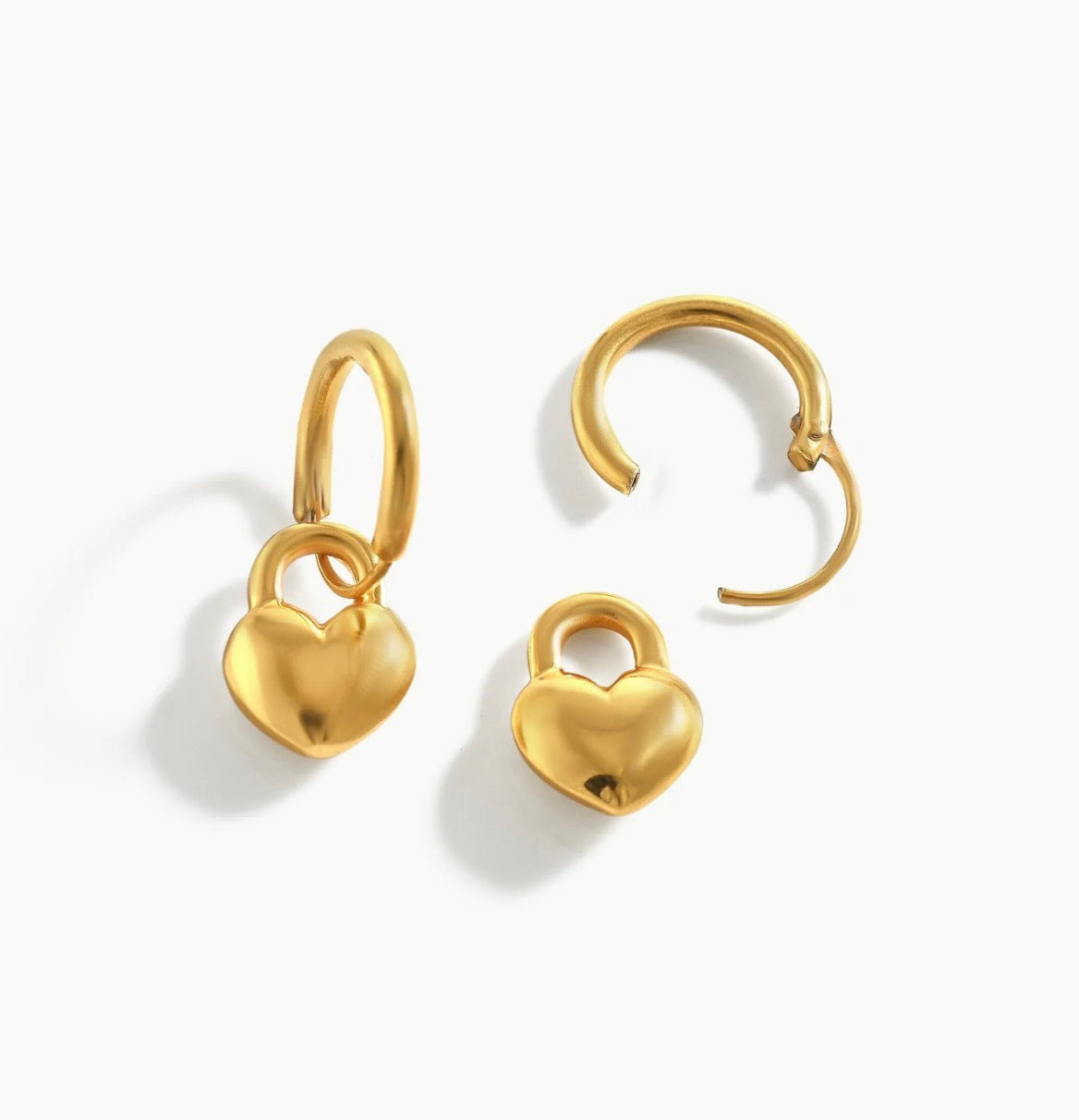 Lock n love earrings