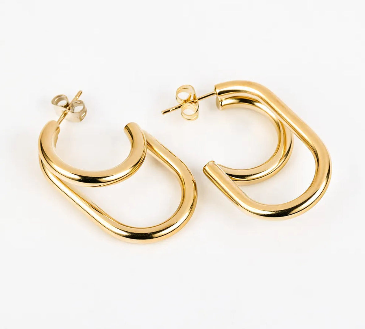 The penny earrings